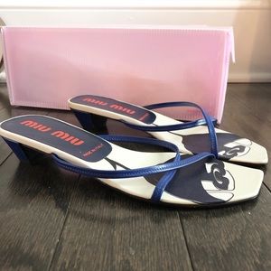 Vintage miu miu sandals size 36